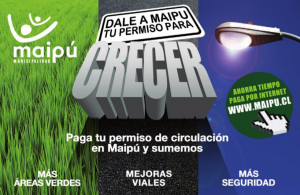 Paga tu permiso de circulación en Maipu