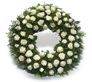 corona de flores
